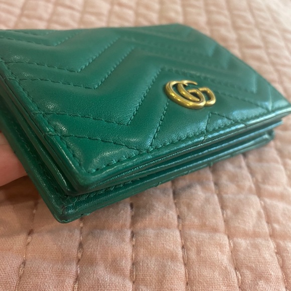 Gucci Gg Marmont Card Case Wallet - Picture 2 of 10